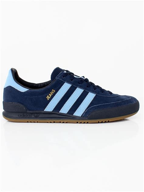 adidas blue version|adidas original jeans trainers blue.